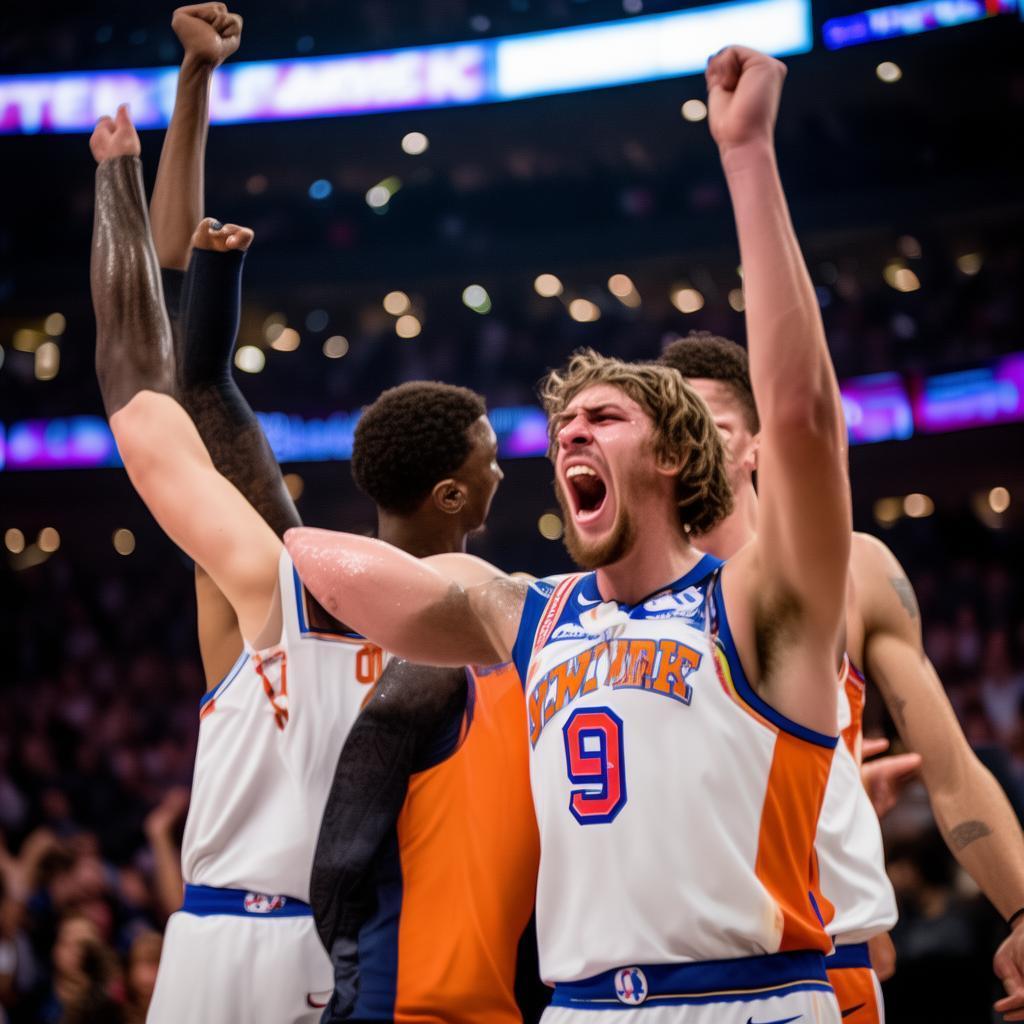 关于尼克斯主场大胜，豪取胜利的信息